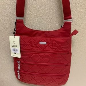 NWT Cherry Red Baggallini Crossbody Bag